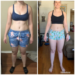 Long-term body transformation achieved through consistent habits rather than a 30-day detox or crash diet.