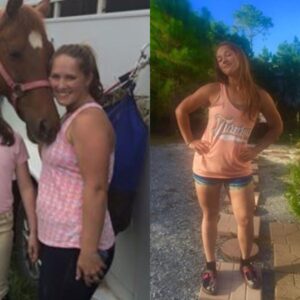 Side-by-side physique comparison of a South Bay resident following a personalized meal plan and training schedule.